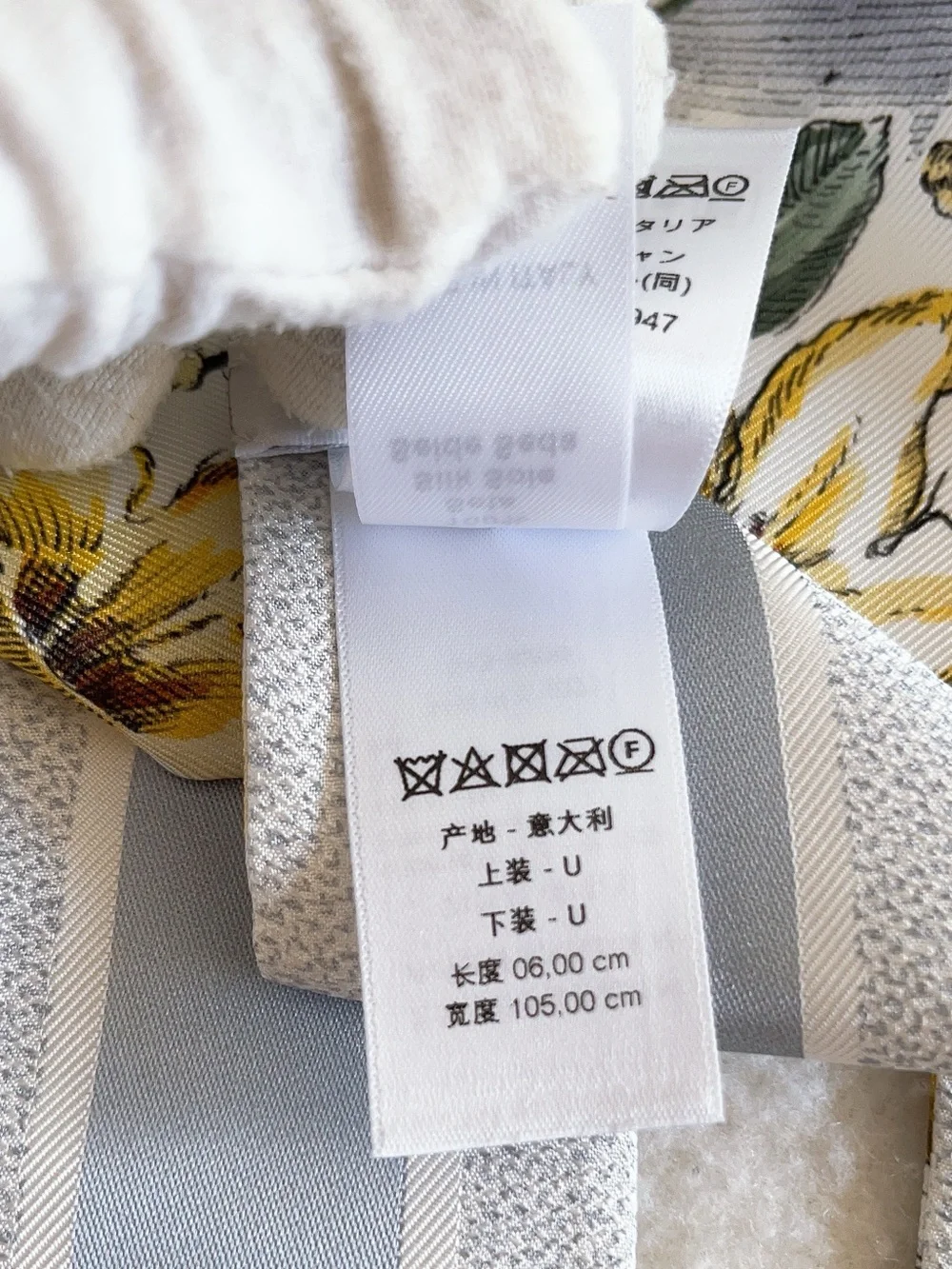 Dior Jardin D’hiver Mitzah Silk Scarf